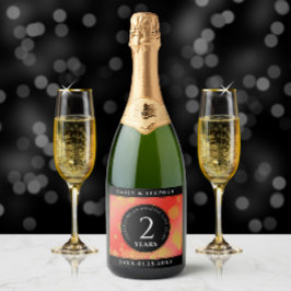 Elegant 2:a Garnet-årsdagen Bröllop