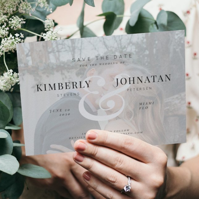 Elegant 2-anpassningsbarnas bilder täcker över mod spara datumet (Skapare uppladdad)