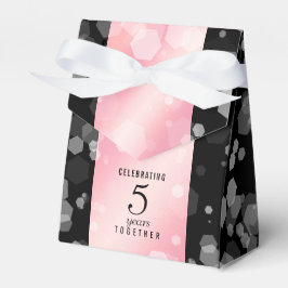 Elegant 2:e årsdagen för Ro-kvarteret Bröllop Presentaskar