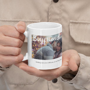 Elegant 2 Foto Pojkvän Jumbo Mugg