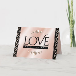 Elegant 30:e årsdagen för Bröllop i Pearl Tack Kort