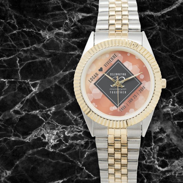 Elegant 32:a Bronze Bröllop-årsdagen Armbandsur (Skapare uppladdad)