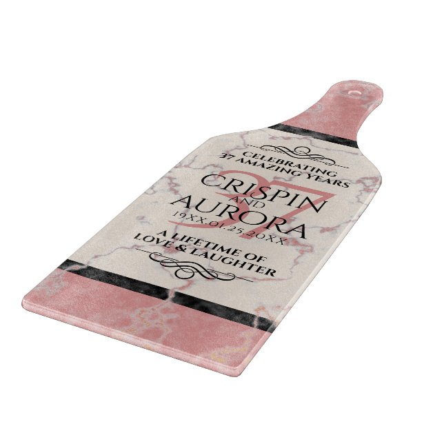 Elegant 37:e årsdagen för Alabaster Bröllop (Hörn)