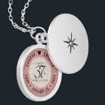 Elegant 37:e årsdagen för Alabaster Bröllop Berlockhalsband<br><div class="desc">Högtidlighålla 37-årsdagen i bröllop i stil med detta minnesskåp! Svart elegant på en gräddig, bra, vit och ro guld marmorerad bakgrund tillför en minnesvärd beröring vid detta särskilda tillfälle och en extraordinär milstolpe. Anpassa med lycklig-parets namn och lägg till ett datum för deras alabaster-årsdag. Design © W.H. Sim. Se mer...</div>