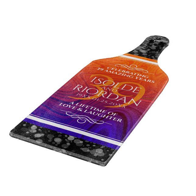 Elegant 39:e Agate Bröllop-årsdagen Firande (Hörn)