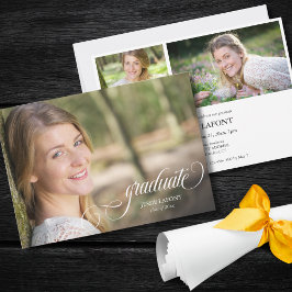 Elegant 3 Inbjudan till fotokalligrafi Studenten