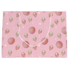 Elegant 3D-ballonger med mousserande Ljus