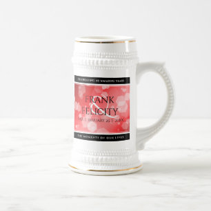 Elegant 40:e 80:e årsdagen av Ruby Bröllop Sejdel