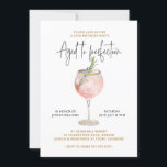Elegant 40 Party Åldras till Perfektion Inbjudningar<br><div class="desc">Fira i stil med vår "Åldras till Perfection" 40:e födelsedagspartiinbjudan. Den här inbjudan till anpassadet är en perfekt för att ge dig ett elegant färgkort med en sofistikerad cocktail-illustration. Anpassa med din händelseinformation och imponera på dina gäster med den här unika och klassliga inbjudan. Den här inbjudan är perfekt för...</div>