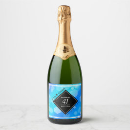 Elegant 41:a årsdagen av Blått Topaz-Bröllop