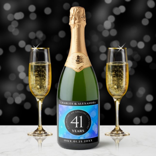 Elegant 41:a årsdagen av Blått Topaz-Bröllop (Skapare uppladdad)
