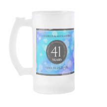 Elegant 41:a årsdagen av Blått Topaz-Bröllop