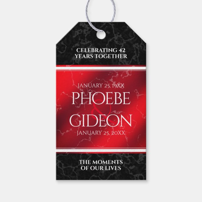 Elegant 42:a jaspardagen i Bröllop Presentetikett (Framsidan)