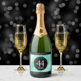 Elegant 44:e årsdagen för turkos Bröllop