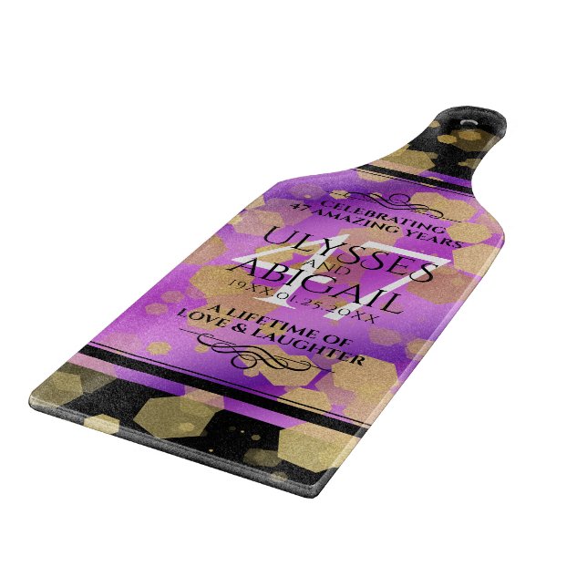 Elegant 47:e Amethyst Bröllop-årsdagen (Hörn)