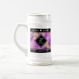 Elegant 47:e Amethyst Bröllop-årsdagen Sejdel