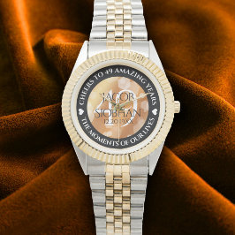 Elegant 49:e årsdagen för koppar-Bröllop Armbandsur