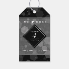 Elegant 4:e årsdagen efter Linen Bröllop i Firande Presentetikett