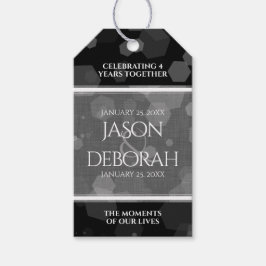 Elegant 4:e årsdagen efter Linen Bröllop i Firande Presentetikett