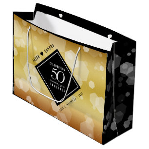 Elegant 50:e årsdagen av Golden Bröllop