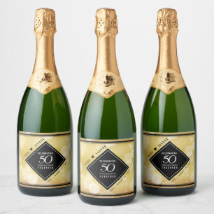 Elegant 50:e årsdagen av Golden Bröllop