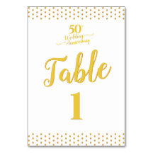 Elegant 50:e Bröllop-årsdagen