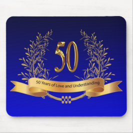 Elegant 50:e Bröllop-årsjubiléer Musmatta
