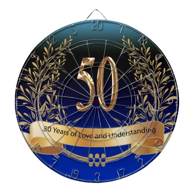 Elegant 50:e Bröllop-årsjubiléer Piltavla (Framsidan)
