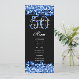 Elegant 50:e Födelsedagsfesten Ljus Inbjudningar