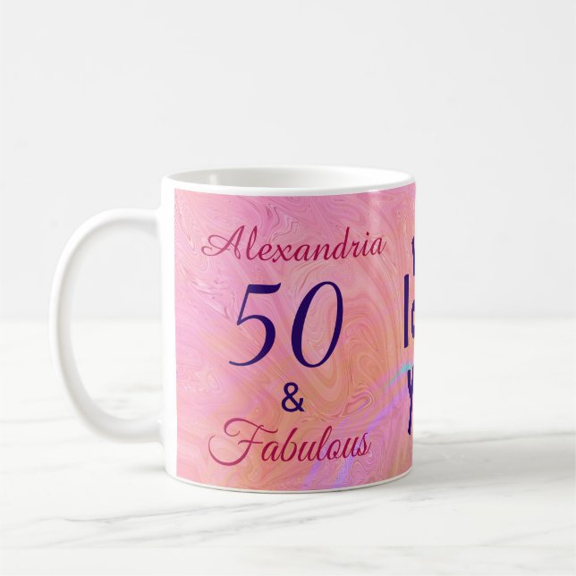 Elegant 50 och Anpassningsbar för färgen Vattentät Kaffemugg (Vänster)