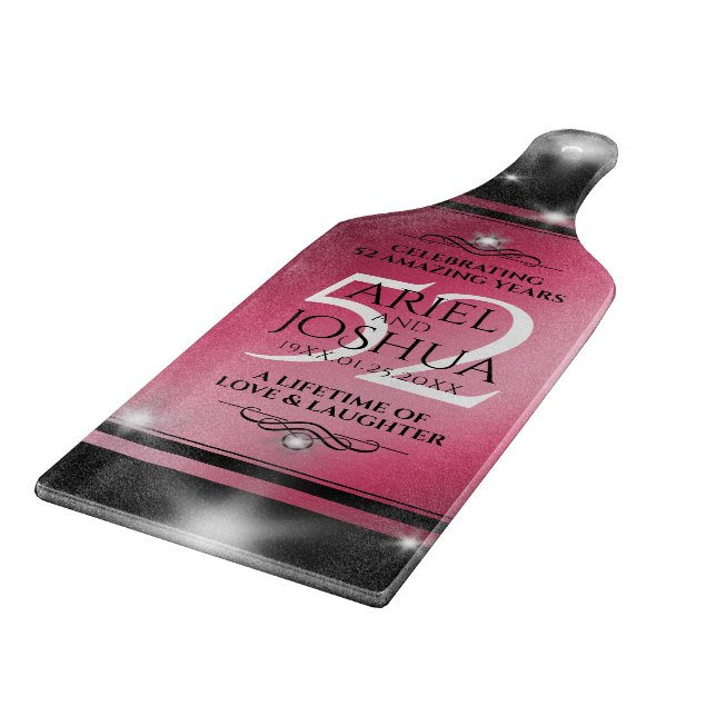 Elegant 52:a stjärnan Ruby Bröllop-årsdagen (Hörn)