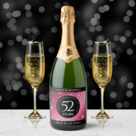 Elegant 52:a stjärnan Ruby Bröllop-årsdagen