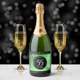 Elegant 55:e Emerald Bröllop-årsdagen