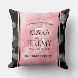 Elegant 5:e Ro-kvarteret Bröllop Kudde