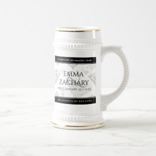 Elegant 60:e årsdagen 75:e Diamond Bröllop Sejdel