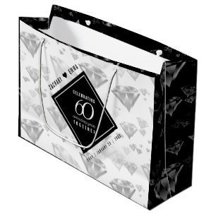 Elegant 60:e Diamond Bröllop-årsdagen