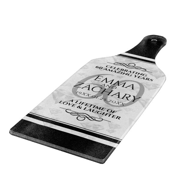 Elegant 60:e Diamond Bröllop-årsdagen (Hörn)