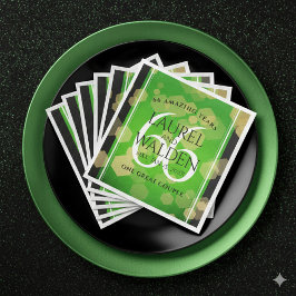 Elegant 66:e årsdagen för Titanite Bröllop Pappersservett