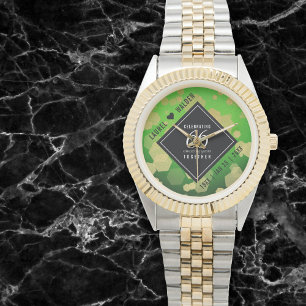 Elegant 66th Titanite Wedding Anniversary Armbandsur