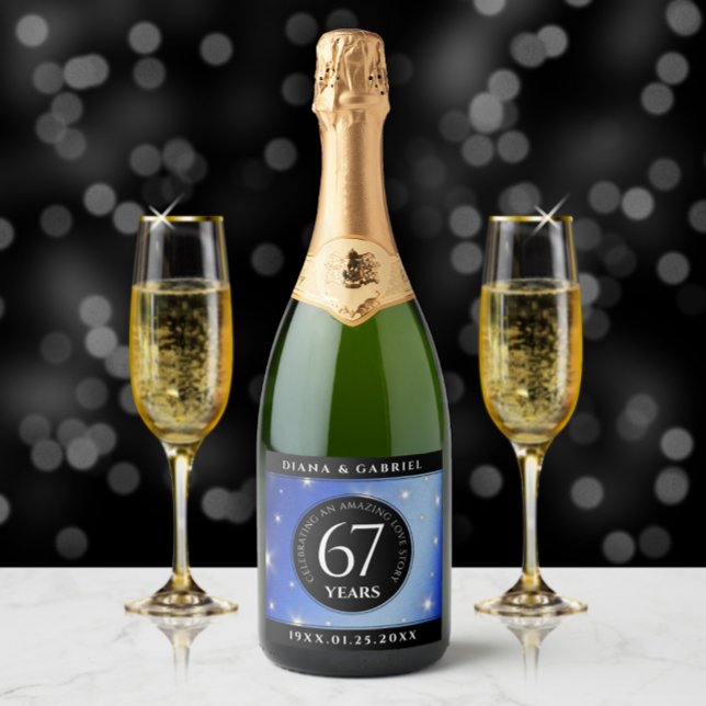 Elegant 67:e årsdagen för Star Sapphire Bröllop (Skapare uppladdad)