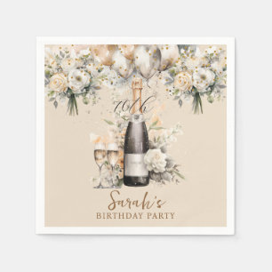 Elegant 70:e överraskande Födelsedagsfesten Pappersservett