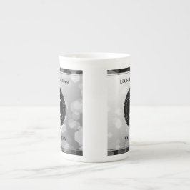 Elegant 70:e platinumårsdagen Bröllop Benporslin Mugg