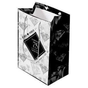 Elegant 75:e Diamond Bröllop-årsdagen