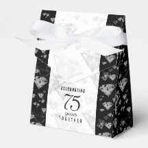 Elegant 75:e Diamond Bröllop-årsdagen