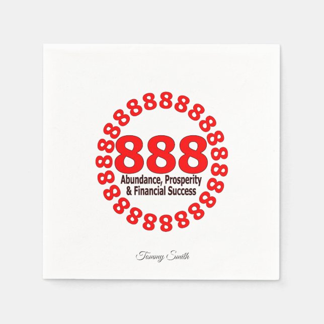 Elegant 888 Pappra blöjor med gelnummer Pappersservett (Framsidan)