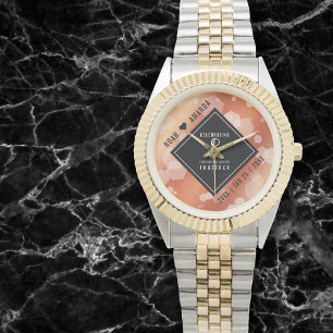 Elegant 8:e bronze Bröllop-årsdagen Armbandsur