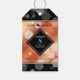 Elegant 8:e Bronze Bröllop-årsdagen Firande Presentetikett