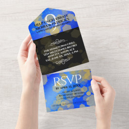 Elegant 9:e Lapis Lazuli bröllopsjubileum