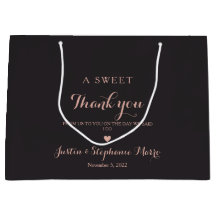 Elegant A Sweet Tack Bröllop Personlig