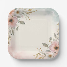 Elegant Abstrakt Art Decorative Plats